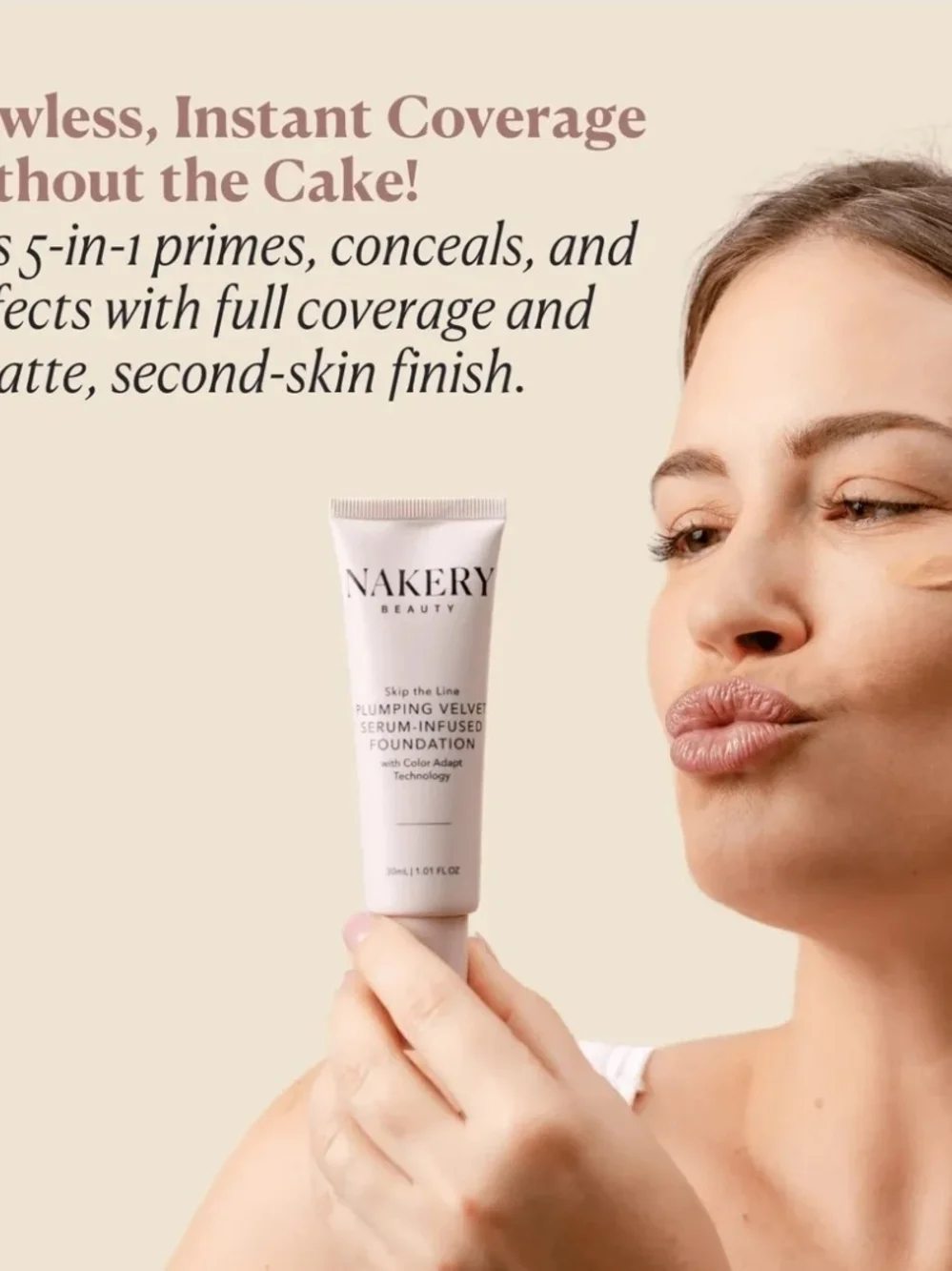 Nakery Beauty plumping velvet